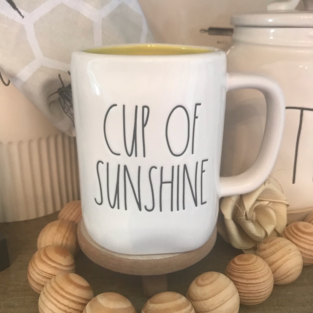 Rae Dunn cup of Sunshine mug